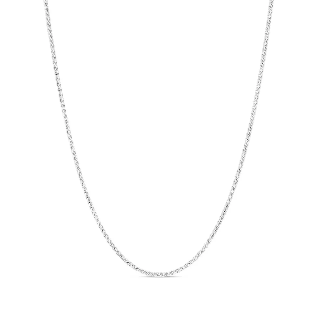 L' Atelier Gold 18 Karat by Manor - Halskette, 45cm, Weissgold