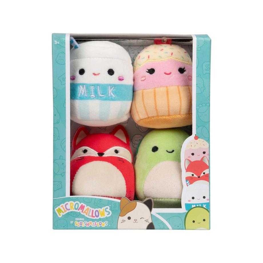 Squishmallows  Micromallows 4 Pack, modelli assortiti 