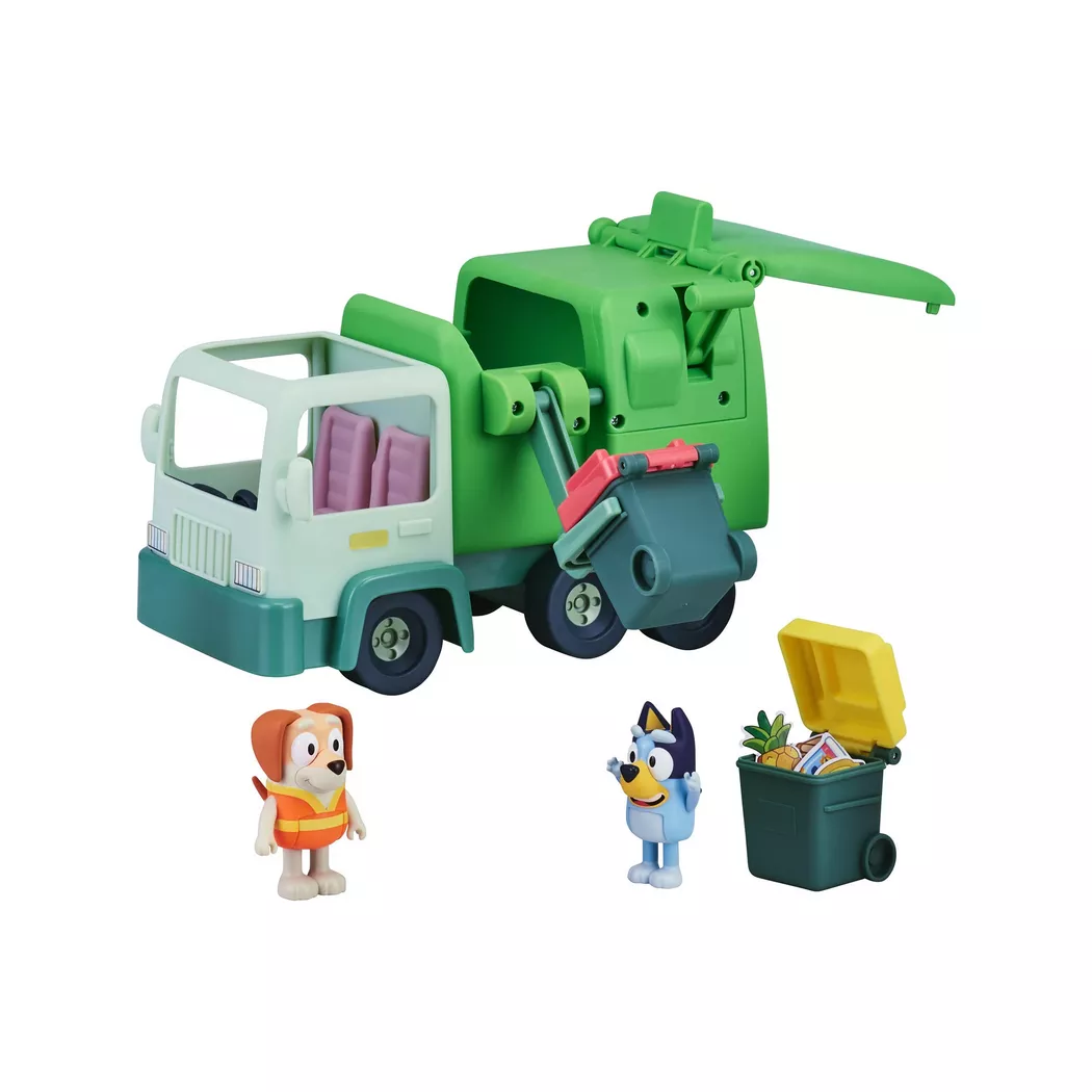 Moose Toys - Bluey Müllwagen, Multicolor