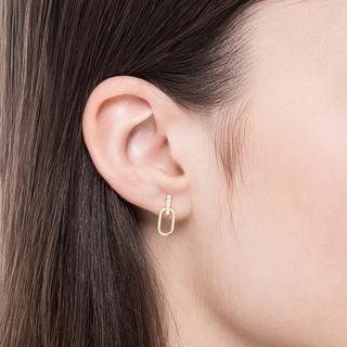 L' Atelier Gold 18 Karat by Manor  Ohrringe 