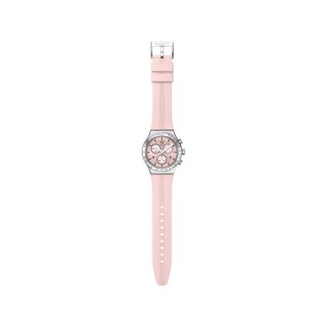 swatch POPPINGLY PINK Chronograph Uhr 