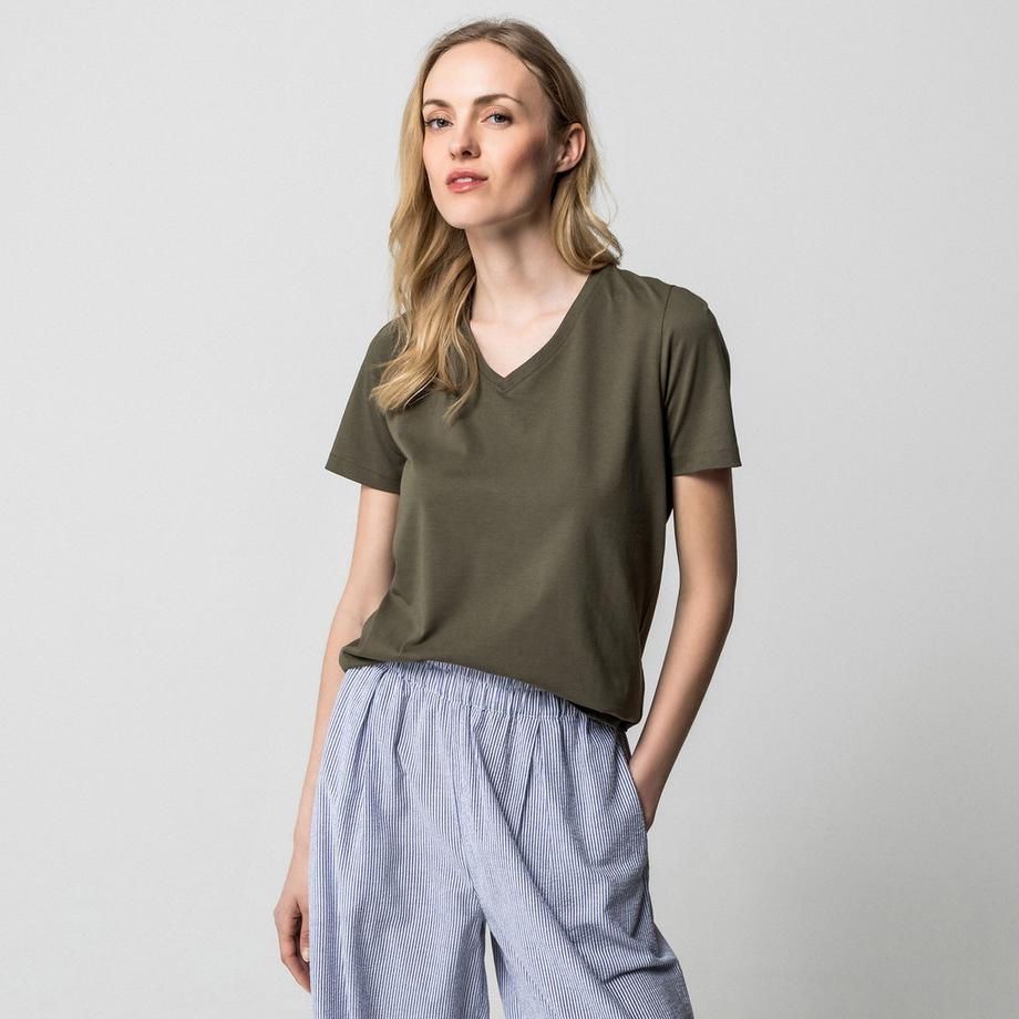 Manor Woman T-shirt Col V  