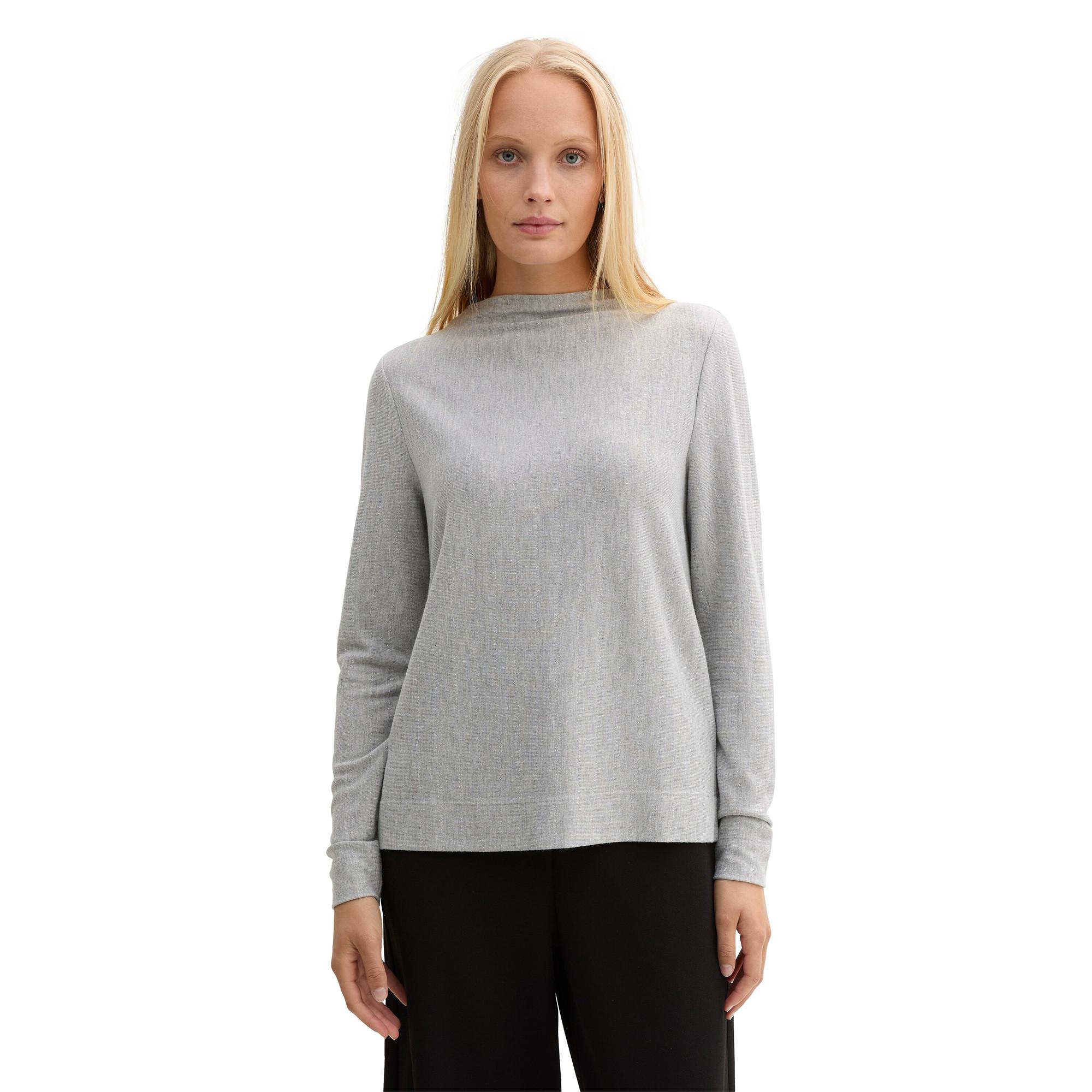 TOM TAILOR T-Shirt a Maniche Lunghe a Righe  