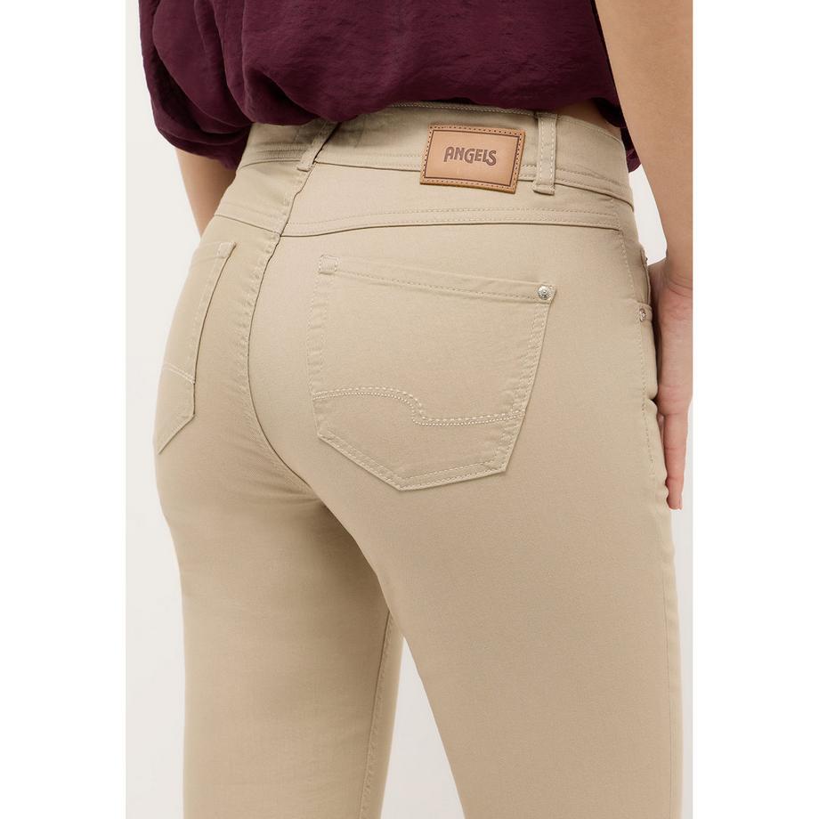 ANGELS Ornella Slim Fit High Waist Knöchellange Jeans  
