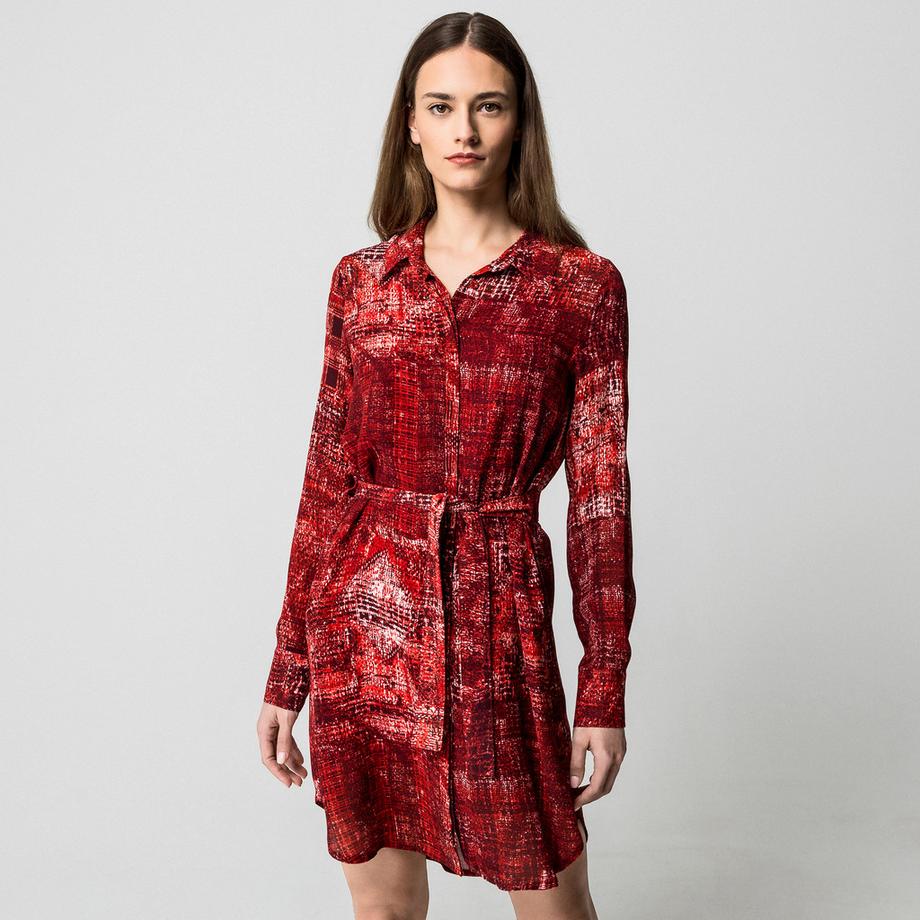 Manor Woman Blusenkleid Graphic Regular Fit  