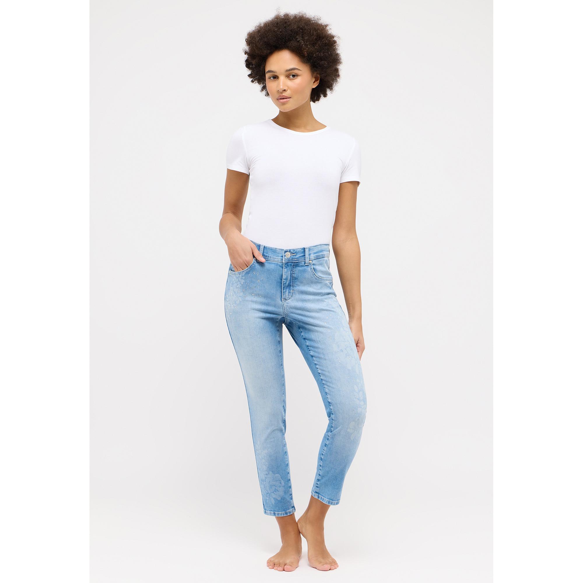 ANGELS Ornella Bloom Regular Fit Jeans  