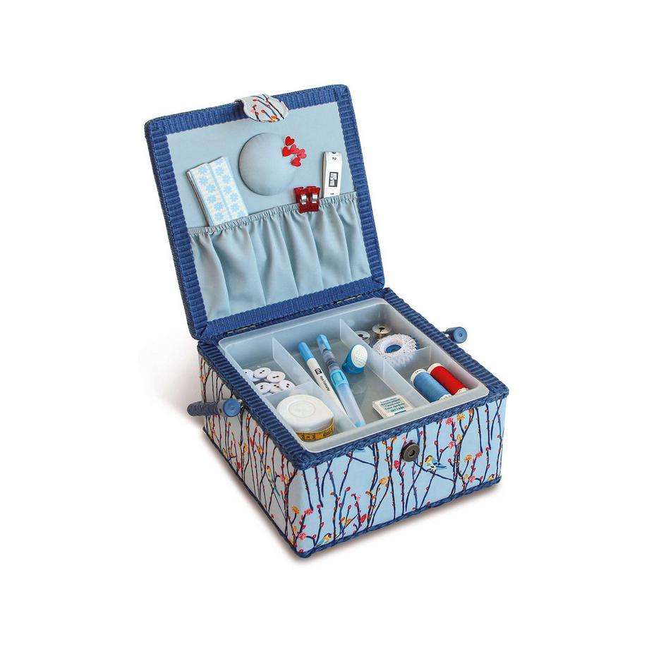 Prym Nähkorb Blue Birds 