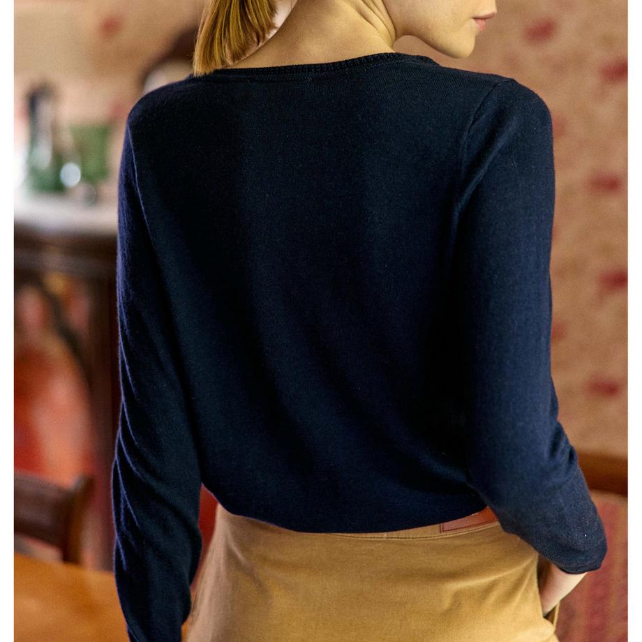 La Petite Etoile Langarm Rundhals Pullover  