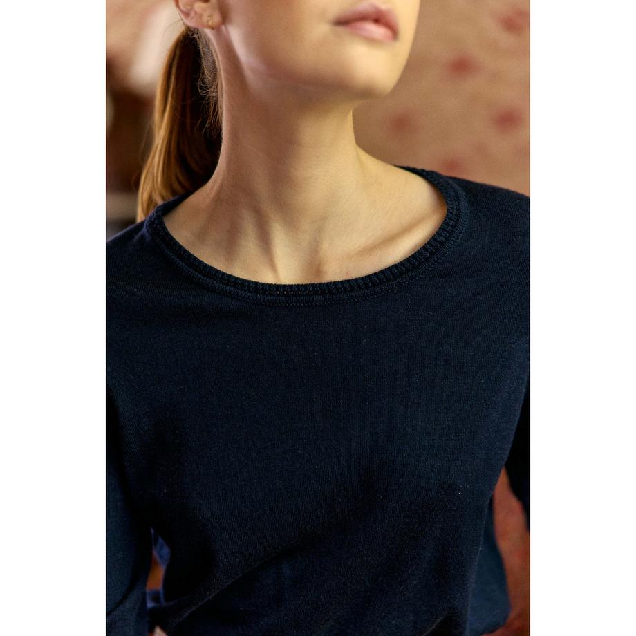 La Petite Etoile Langarm Rundhals Pullover  