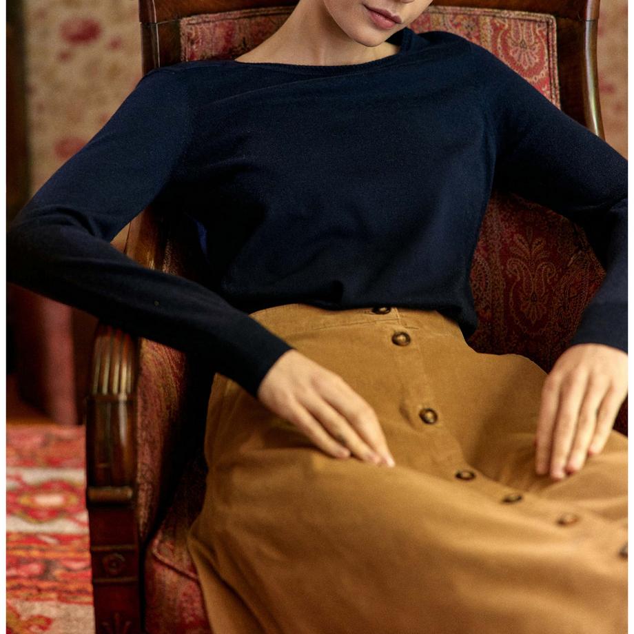 La Petite Etoile Langarm Rundhals Pullover  