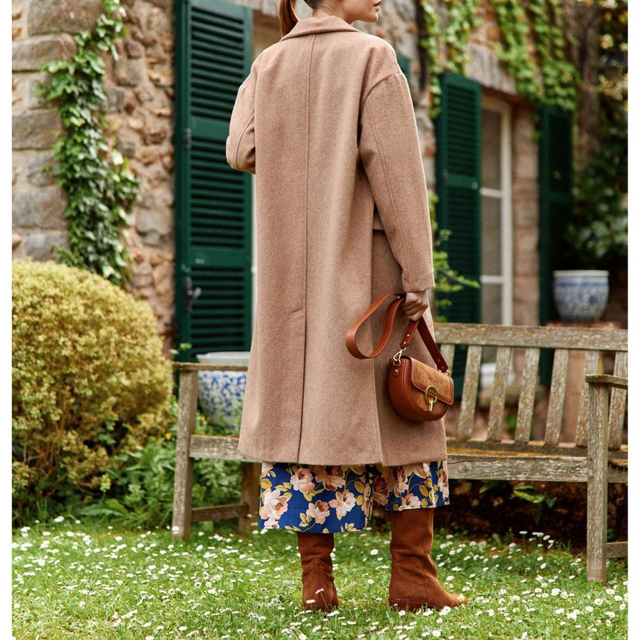 La Petite Etoile Nelia Gerader Schnitt Mantel  