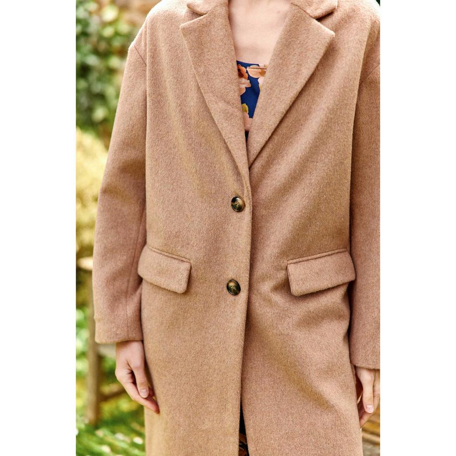 La Petite Etoile Nelia Gerader Schnitt Mantel  