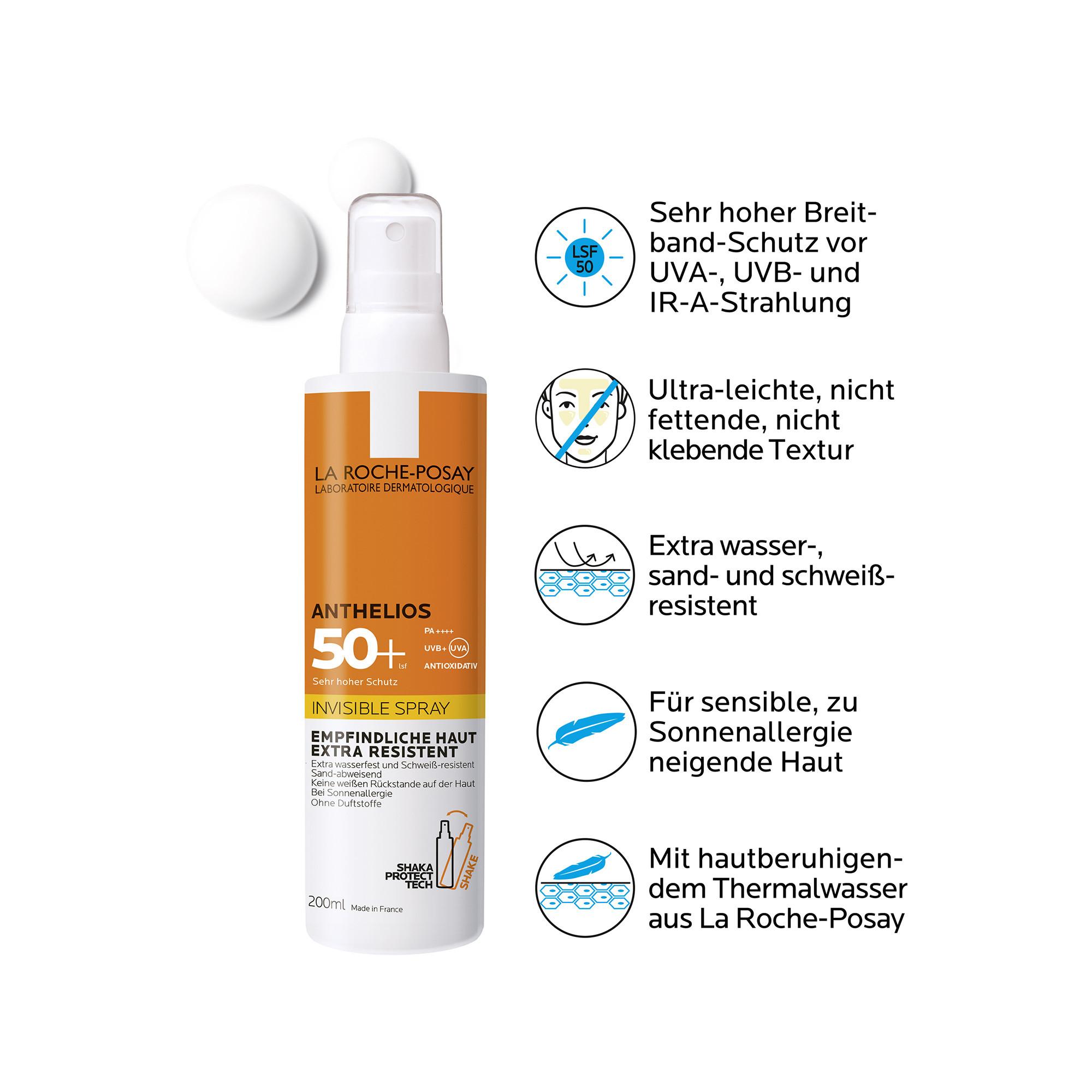 LA ROCHE POSAY  Anthelios Invisible Spray LSF 50+ 