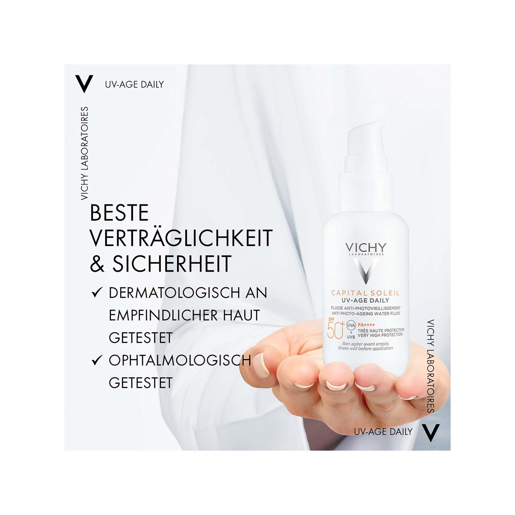 VICHY  Capital Soleil UV-Age Daily teinté 