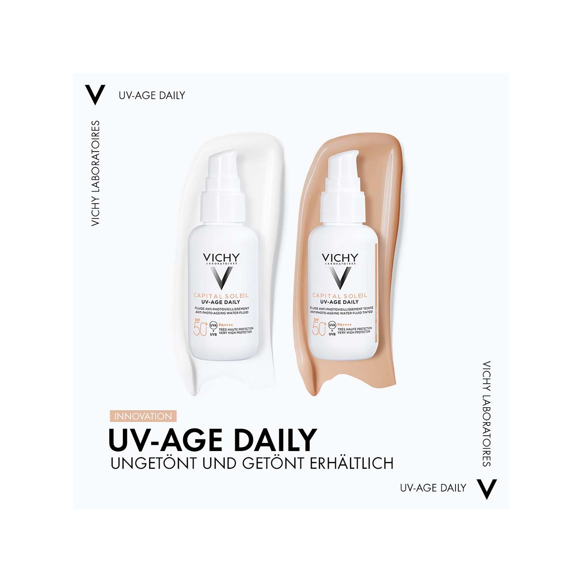 VICHY  Capital Soleil UV-Age Daily teinté 