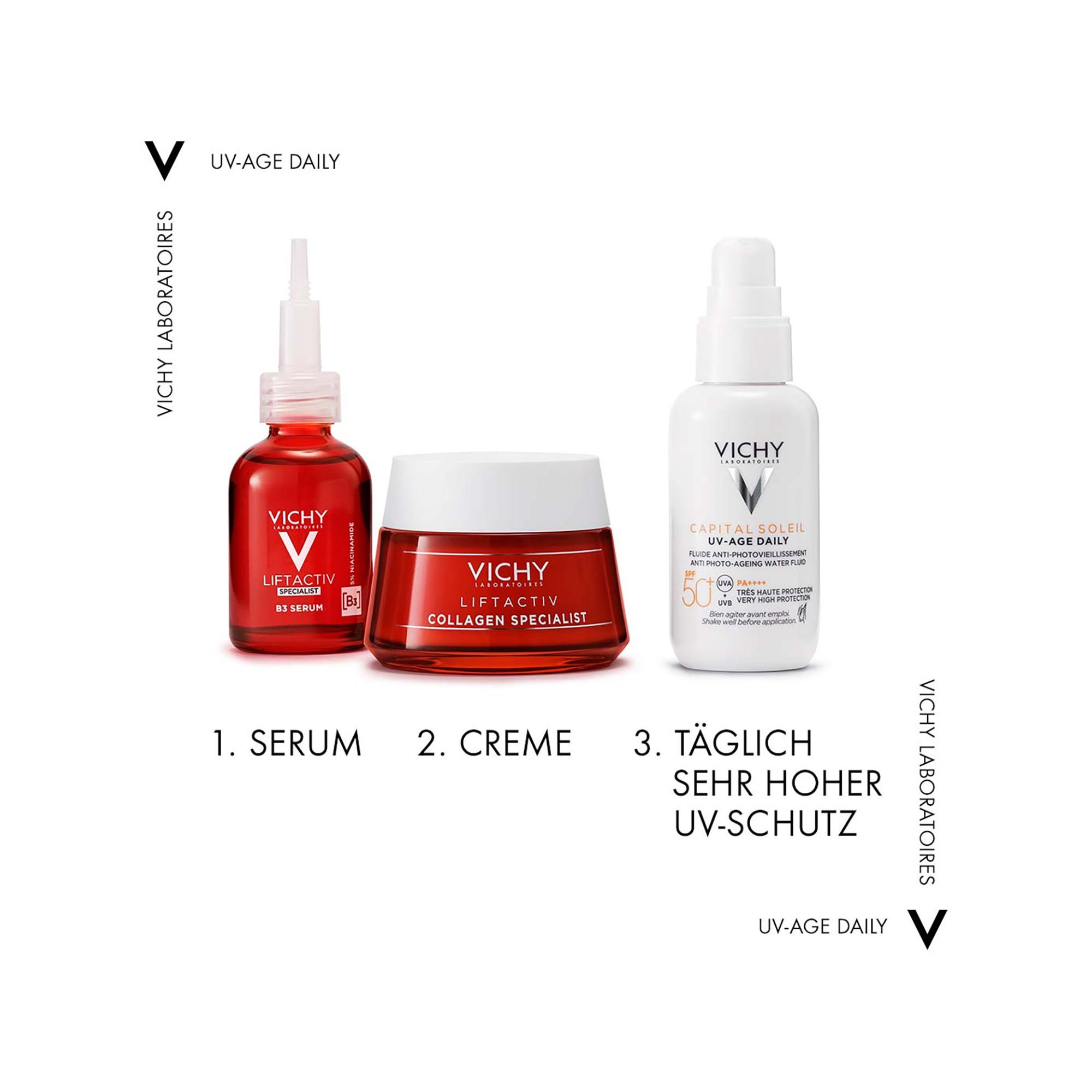 VICHY  Capital Soleil UV-Age Daily teinté 