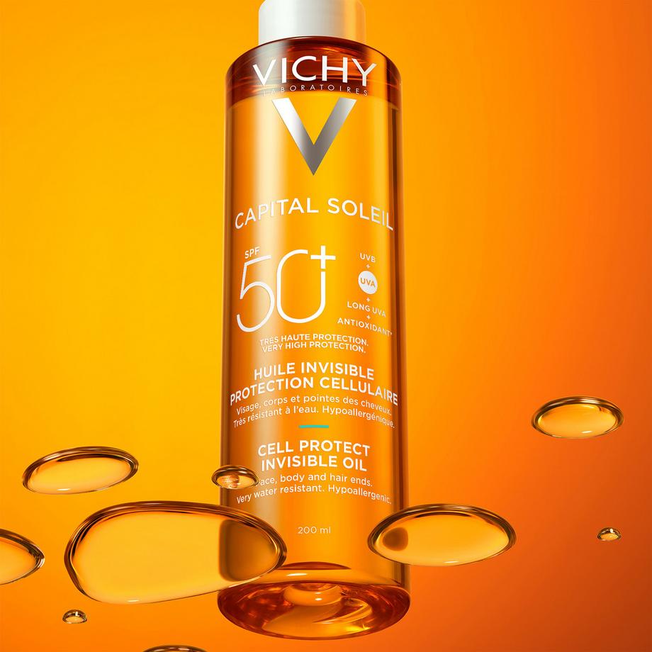 VICHY Vichy CS Cellprot Oil SPF50+ Capital Soleil Cell Protect Invisible Oil SPF50+ 