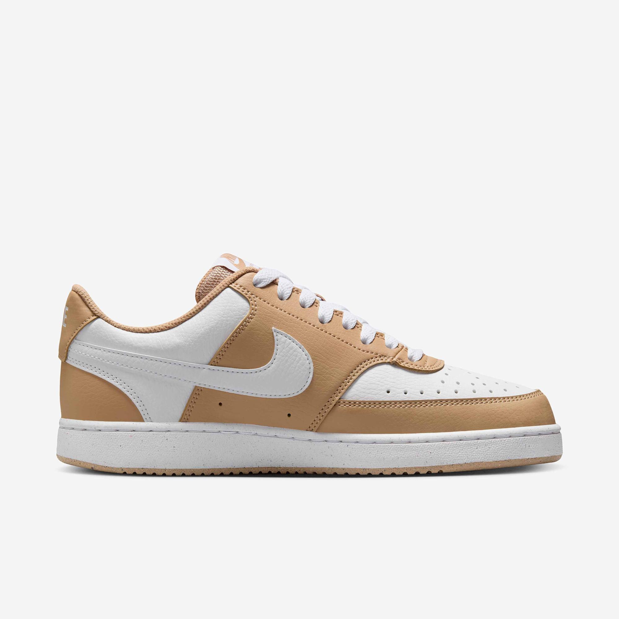 NIKE Wmns Court Vision Low Next Nature Sneakers, Low Top 