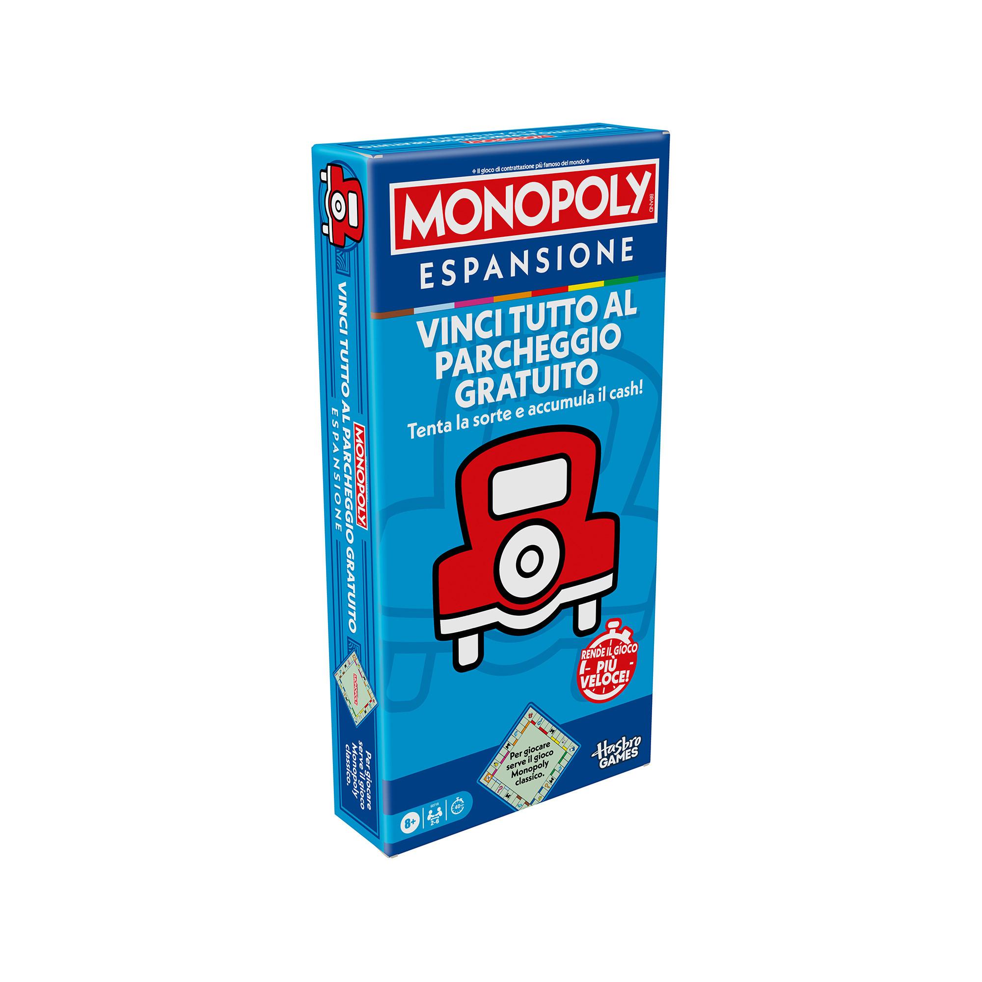 Monopoly  Monopoly Ergänzung: Frei Parken Jackpot, Tedesco 