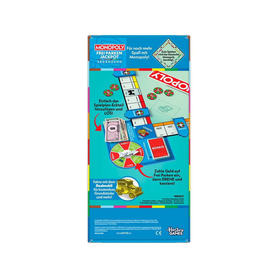 Monopoly  Monopoly Ergänzung: Frei Parken Jackpot, deutsch 