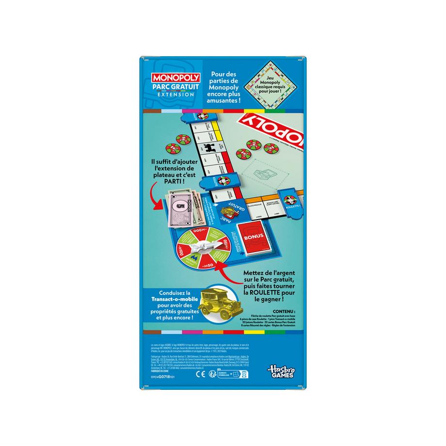 Monopoly  Monopoly Extension Parc gratuit, français 