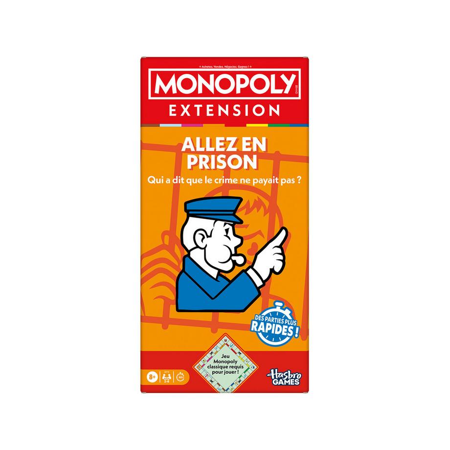Monopoly  Monopoly Ergänzung: Gehe in das Gefängnis, deutsch 