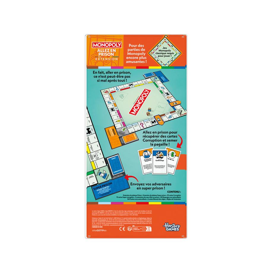 Monopoly  Monopoly Extension Allez en prison, français 