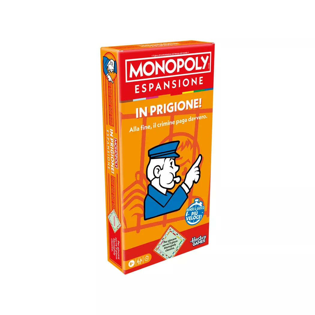 Monopoly - In Prigione, italienisch, Multicolor