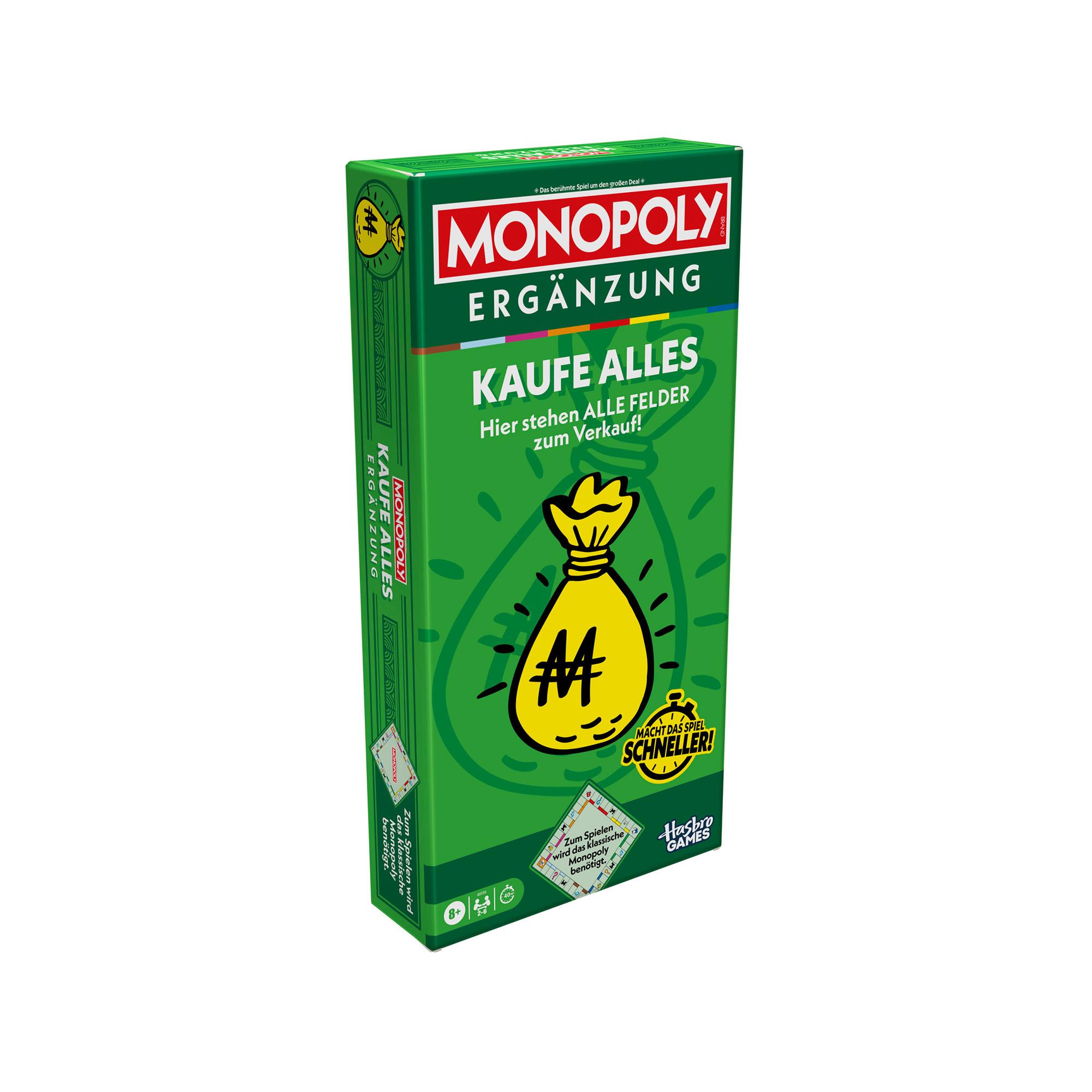 Monopoly  Monopoly Ergänzung: Kaufe alles, tedesco 