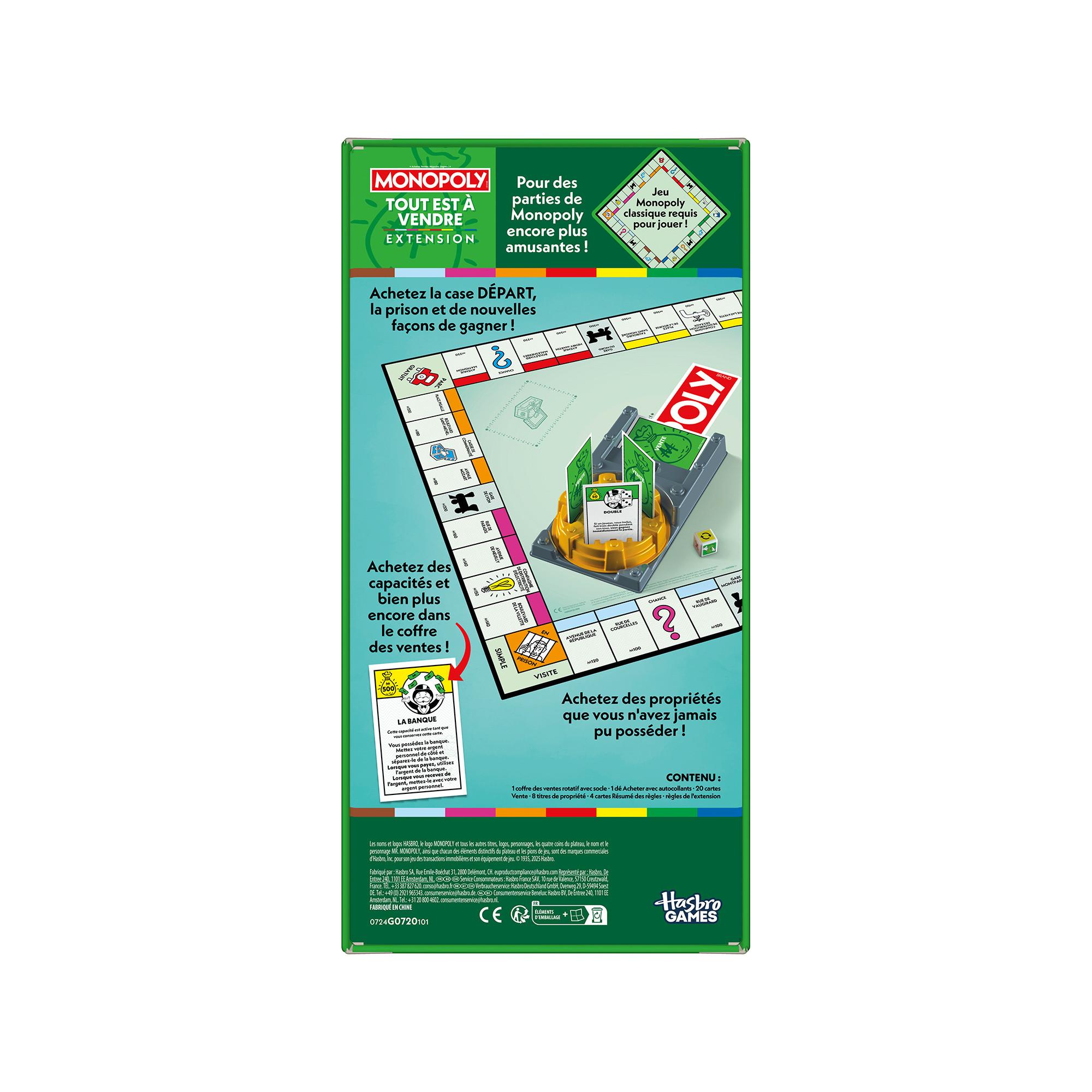 Monopoly  Complément du Monopoly : Achetez tout, Französisch 