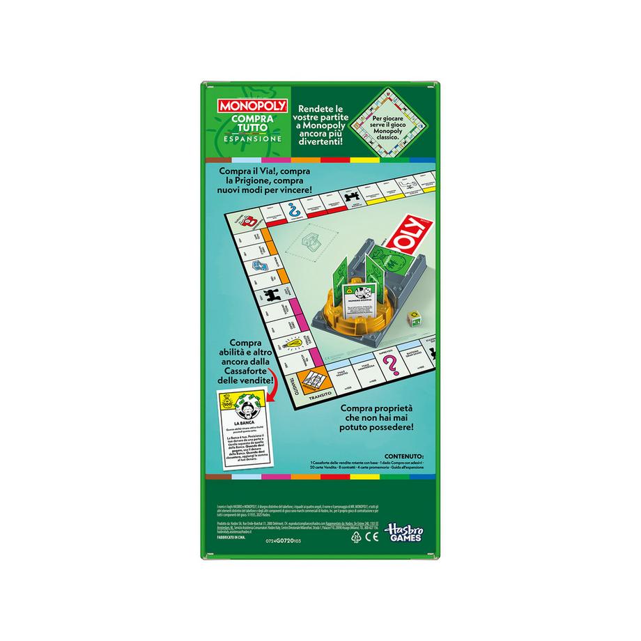 Monopoly  Supplemento Monopoly: comprare tutto, italienisch 