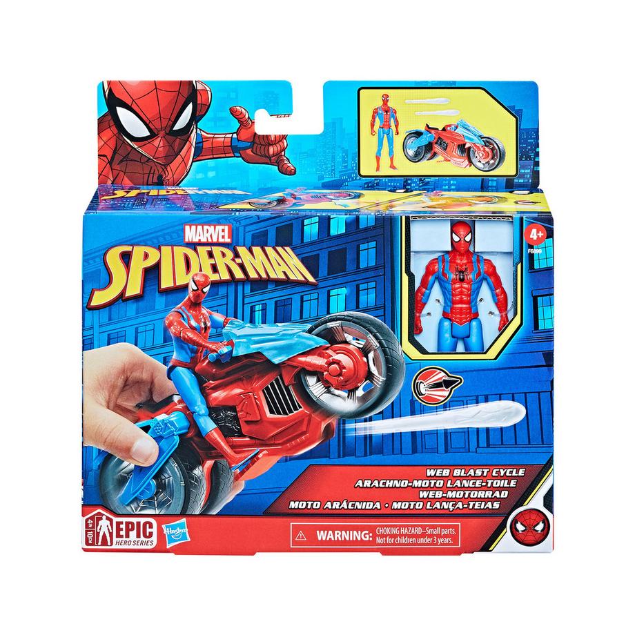 Hasbro  Marvel Spider-Man Web-Motorrad 