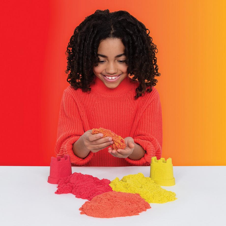 kinetic sand  Kinetic Sand Regenbogen Mix Set 