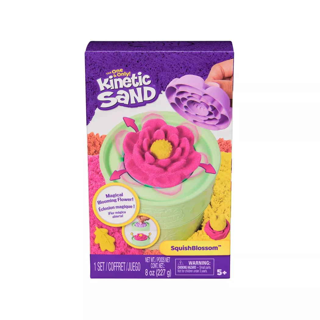 Kinetic Sand - Squish Blossom, 227g, Multicolor