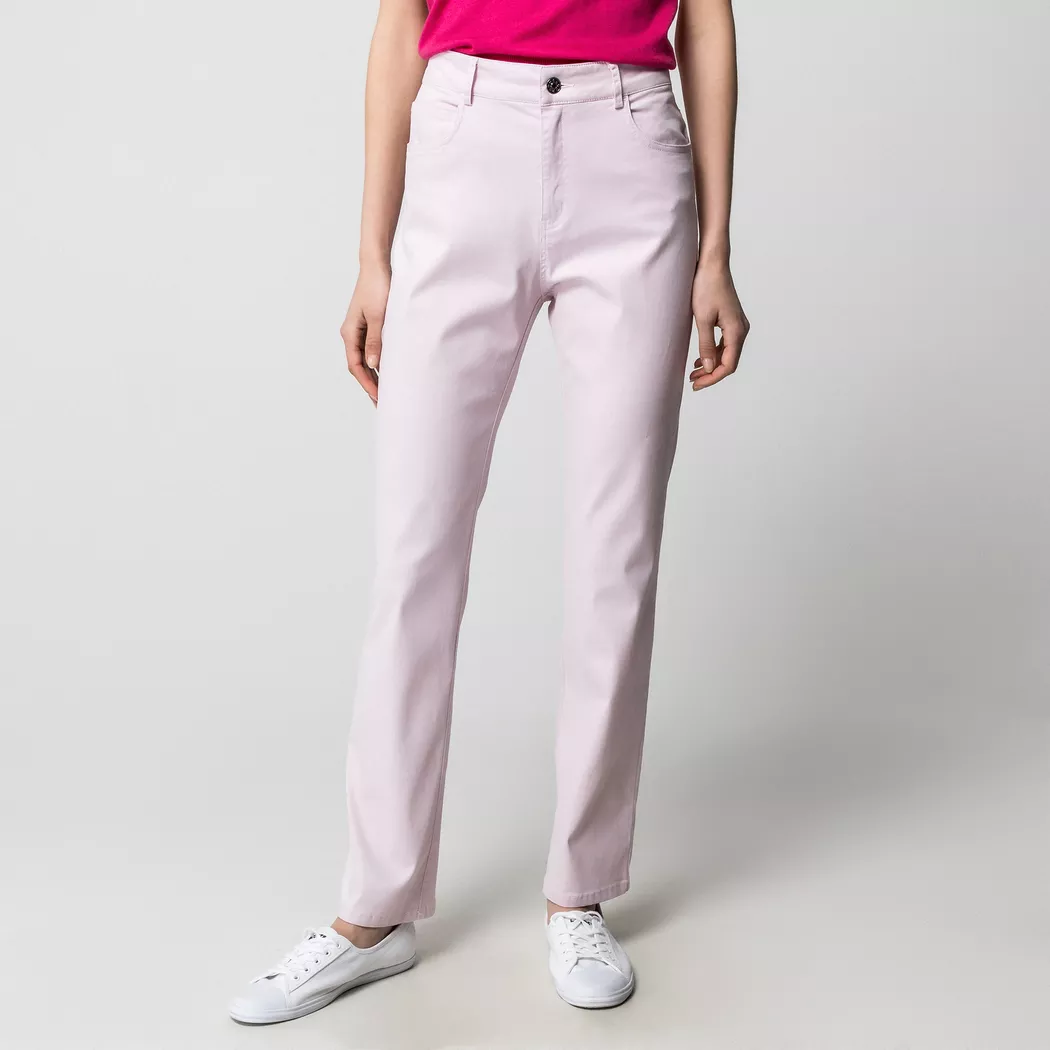 Manor Woman - 5-Pocket Hose, für Damen, Rosa, Größe 40