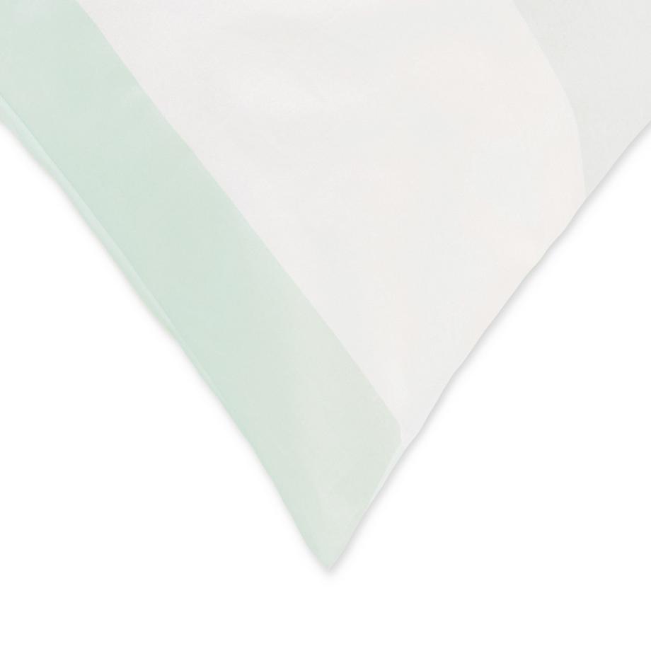 Manor David Gestreifter Perkal Kissenbezug  