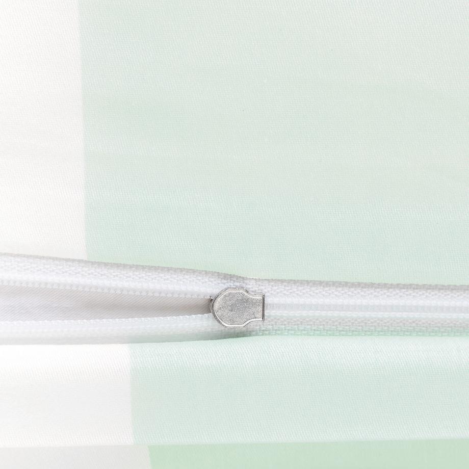 Manor David Gestreifter Perkal Kissenbezug  