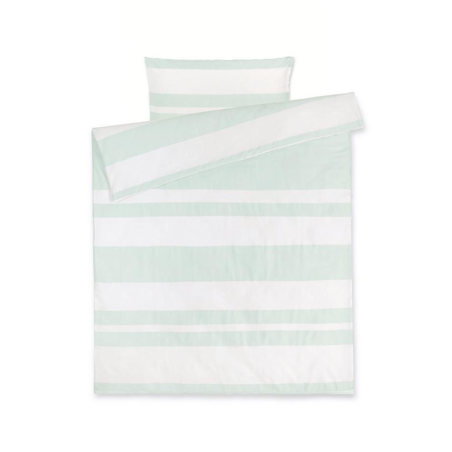 Manor David Gestreifter Perkal Kissenbezug  