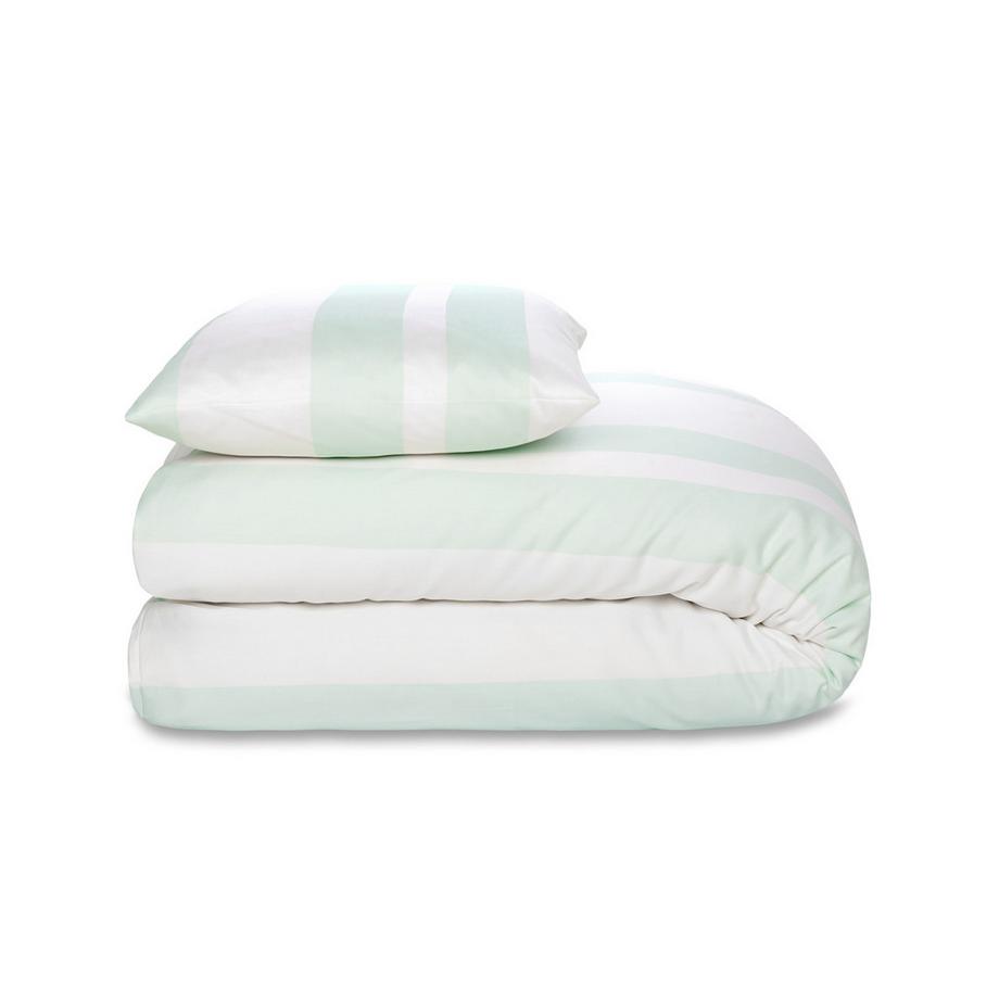 Manor David Gestreifter Perkal Kissenbezug  