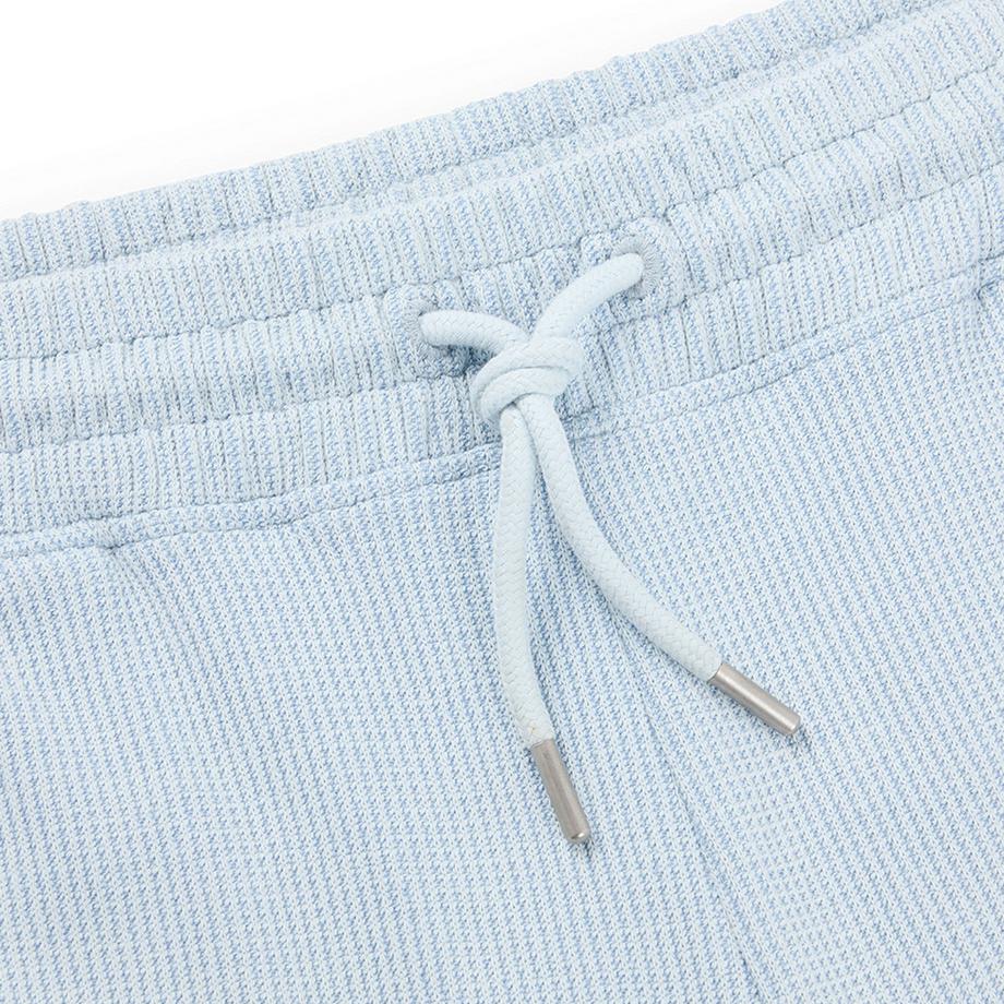 HUGO BLUE Nuwafflo Short de survêtement en maille gaufrée  