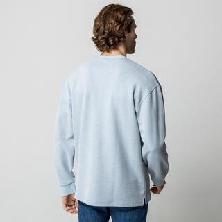 HUGO BLUE Nuwolo Geripptes Sweatshirt  