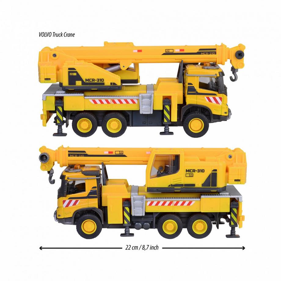 Majorette  Volvo Truck Crane 