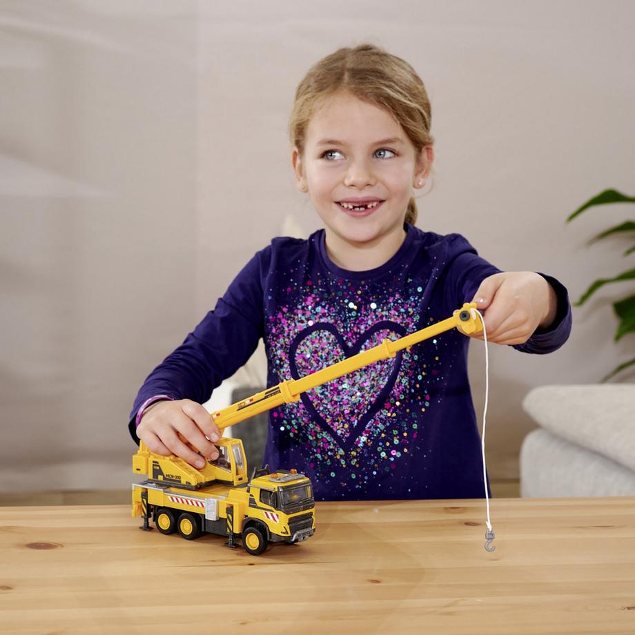 Majorette  Volvo Truck Crane 