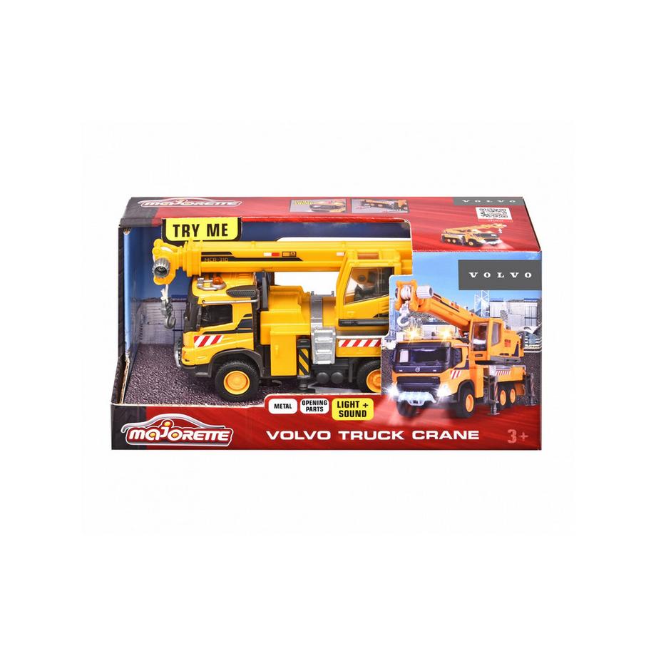 Majorette  Volvo Truck Crane 