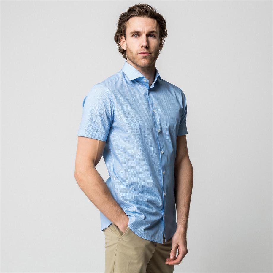 Manor Man Kurzarm Hemd Gemustert  