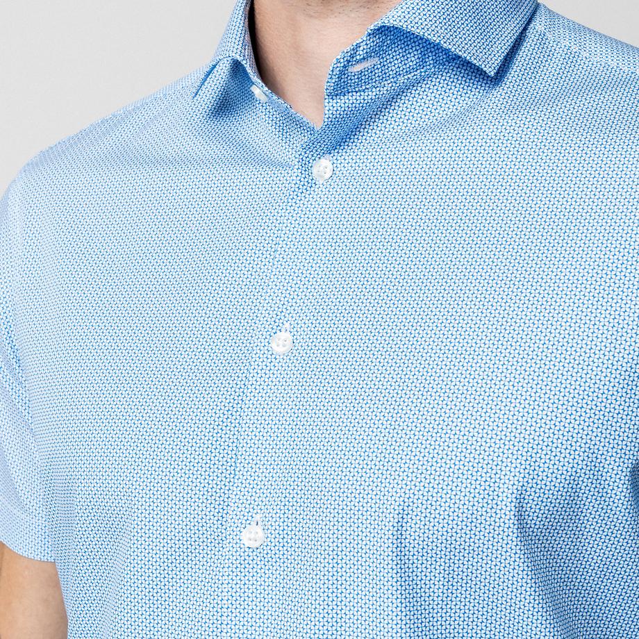 Manor Man Kurzarm Hemd Gemustert  