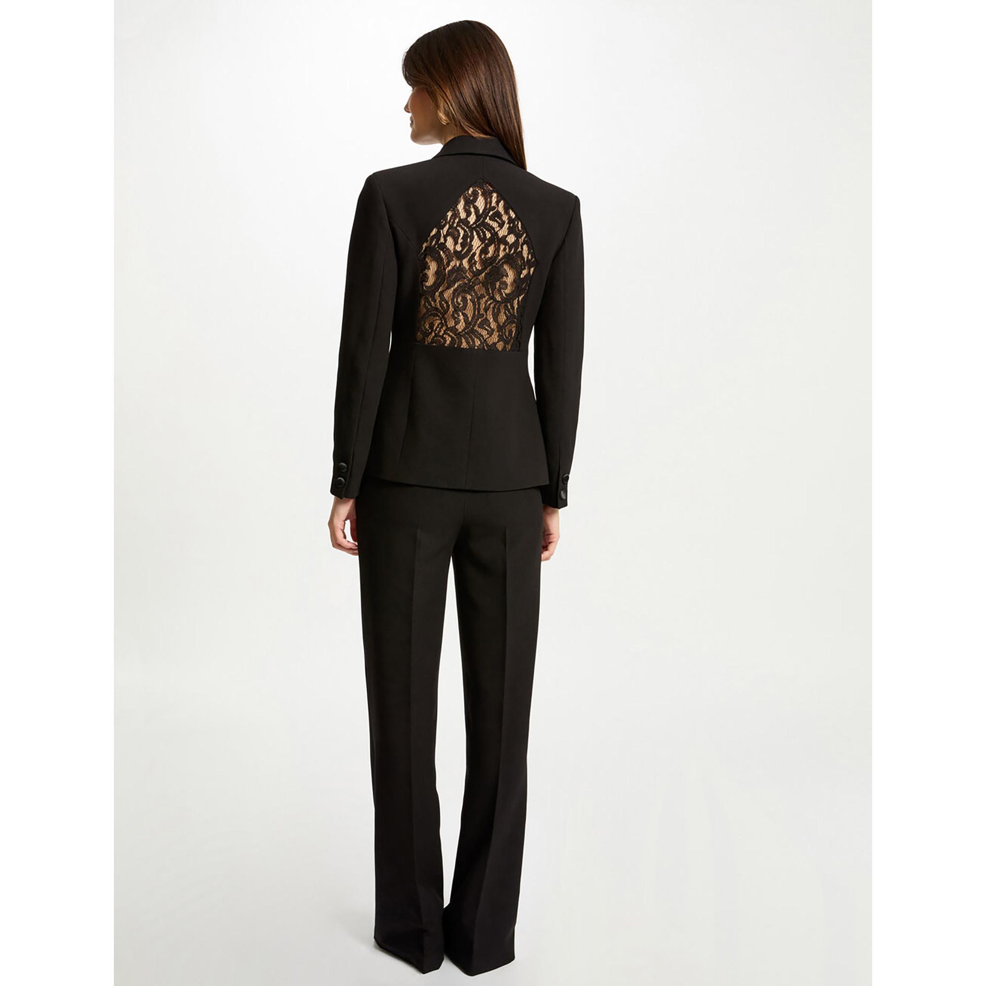 MORGAN Pantalon Flared Taille Haute  