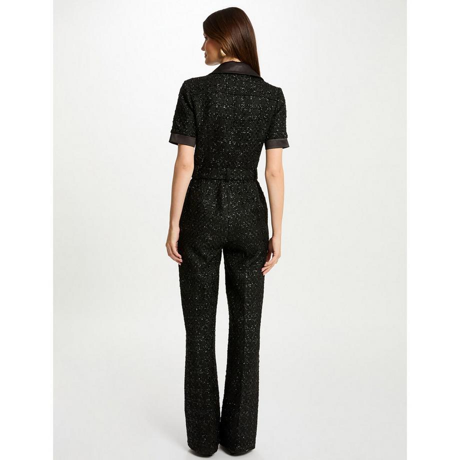 MORGAN Overall Tweed Optik Slim Fit  