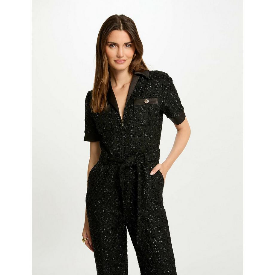 MORGAN Overall Tweed Optik Slim Fit  