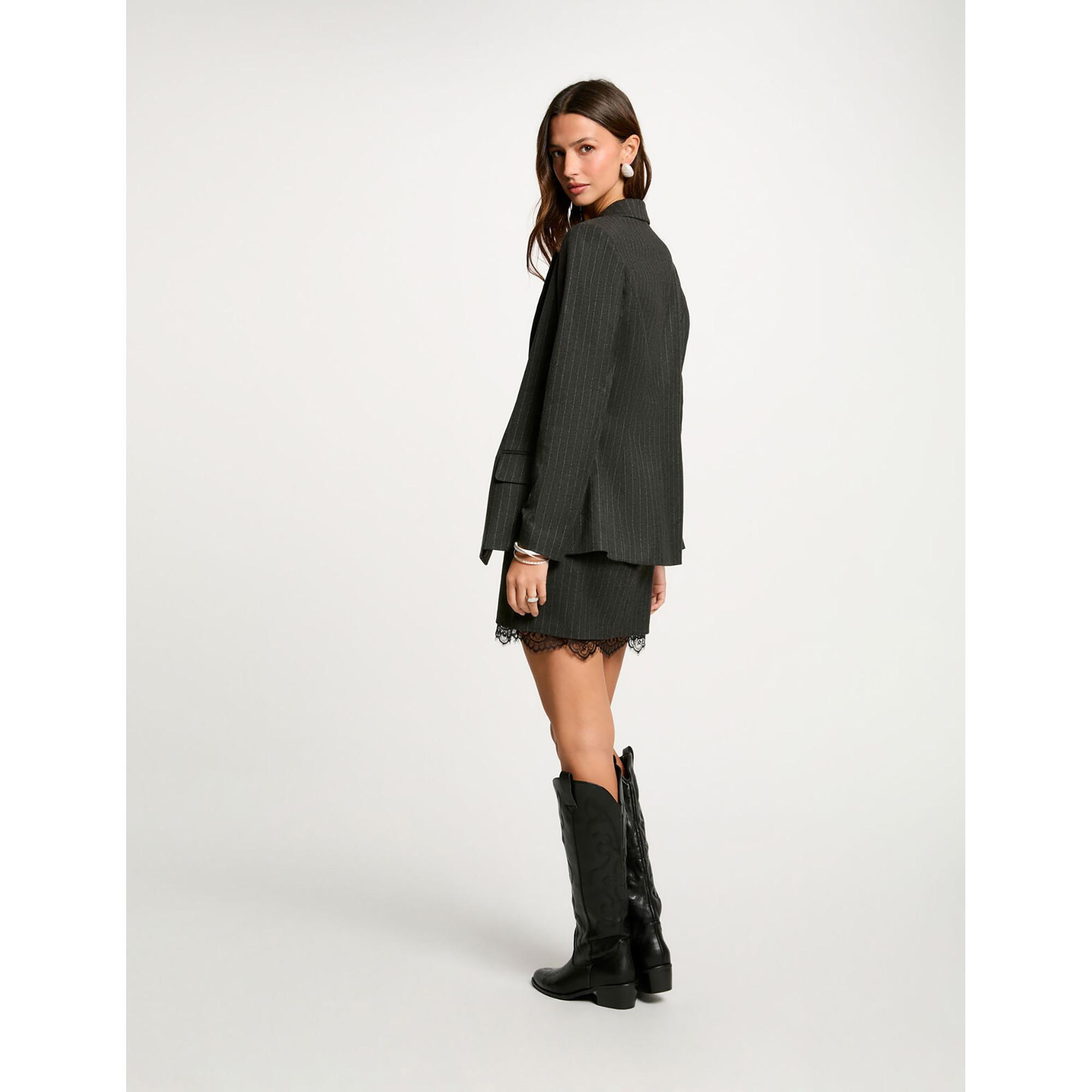 MORGAN Blazer Gessato Doppiopetto  